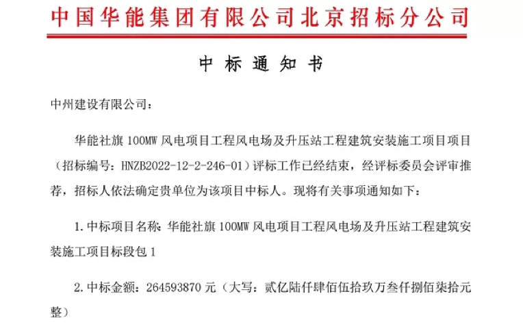 開局即決戰(zhàn) 起步即沖刺——中州建設(shè)有限公司新年中標(biāo)工作開門紅！